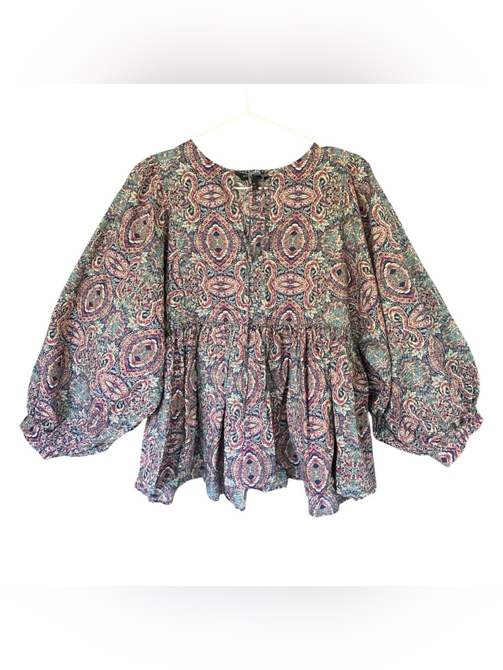 Banana Republic Boho Paisley Blouse - Multicolor